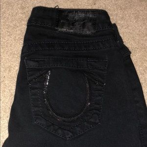 Black True Religion Jeans